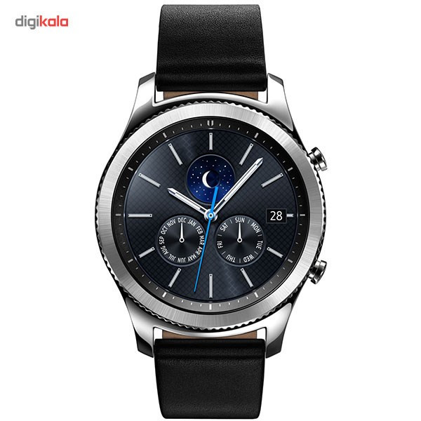 ساعت هوشمند سامسونگ مدل Gear S3 Classic SM-R770 بند چرمی